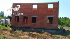 Строительство загородного дома из кирпича